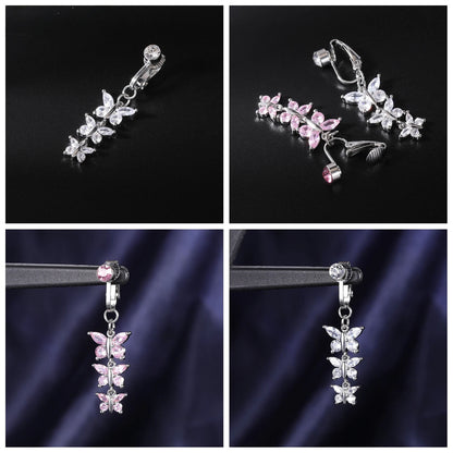 Clip-On Belly Button Piercing